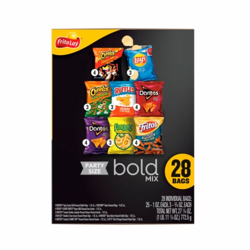 Frito-Lay® Bold Mix Chips Variety Pack Perspective: top