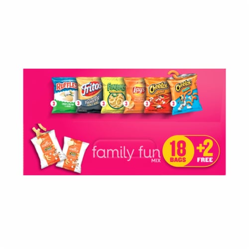 Frito Lay® Family Fun Mix Snacks Variety Pack, 20 ct - Kroger