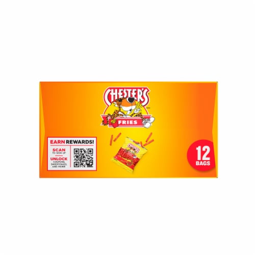 Chester's® Flamin' Hot® Fries Multipack Perspective: top