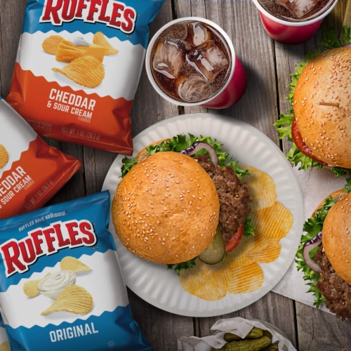 Ruffles® Potato Chips Variety Pack Perspective: top