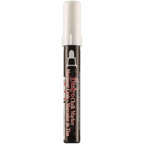 Uchida Bistro Chalk Marker - Broad - White Perspective: top