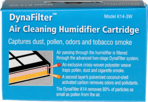 Protec DynaFilter Air Cleaning Humidifier Cartridge Replacement Filter 4 Perspective: top