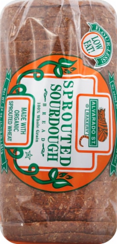 Alvarado St. Bakery® Sprouted Sourdough Bread Perspective: top