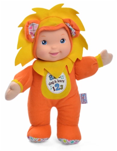 Baby's First Sing and Learn Lion Doll Perspective: top