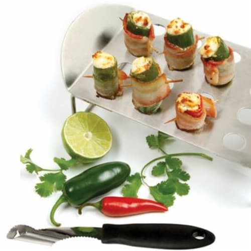 Norpro® Grip-EZ Jalapeno Corer - Black Perspective: top