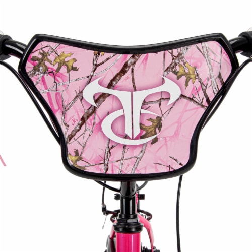 Huffy True Timber Kid's Camo Bike With Training Wheels - Pink Perspective: top