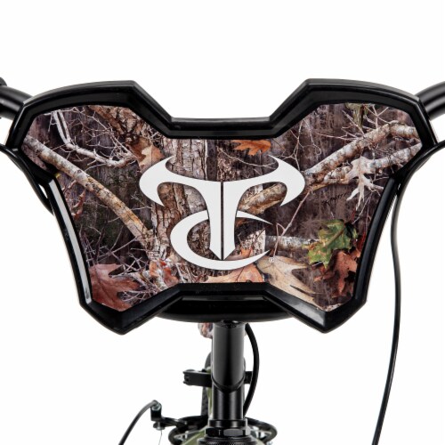 Huffy True Timber Kid's Camo Bike With Training Wheels - Green Perspective: top