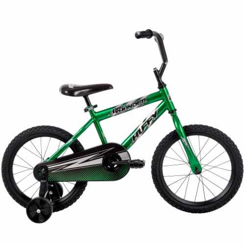 Huffy Pro Thunder Boys' Bike - Green Perspective: top