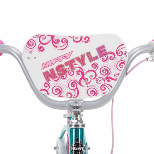 Huffy N'Style Bicycle - Pink / Teal Perspective: top