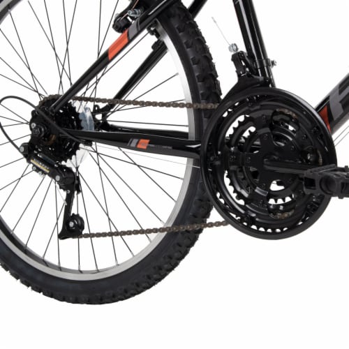 Huffy Boys' Granite Gray/Black Bicycle Perspective: top