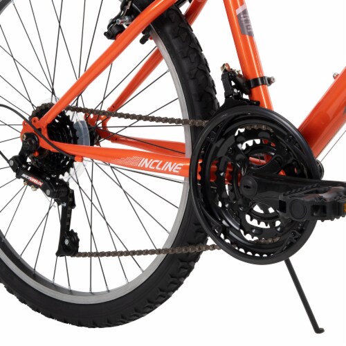 Huffy Incline Boys’ Mountain Bike - Orange Perspective: top
