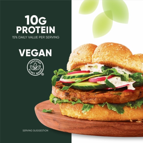 MorningStar Farms Garden Veggie Veggie Burgers Perspective: top