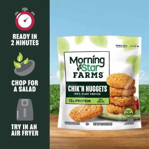 MorningStar Farms Original Meatless Chicken Nuggets Perspective: top