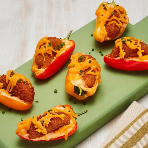 MorningStar Farms® BBQ Vegan Chicken Nuggets Perspective: top