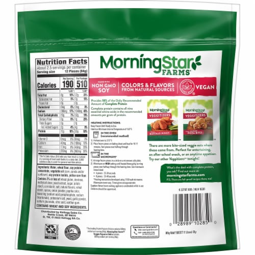 MorningStar Farms Veggitizers Original Meatless Popcorn Chicken Perspective: top