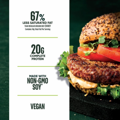 MorningStar Farms Incogmeato Original Vegan Burgers Perspective: top