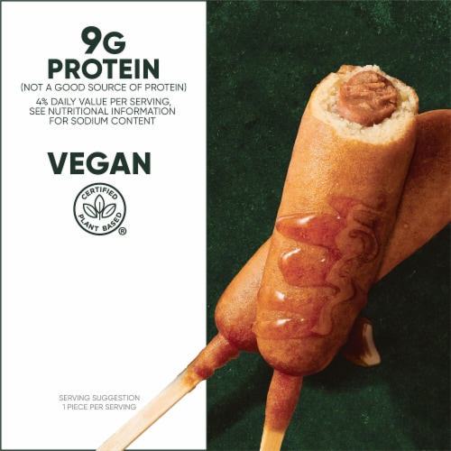 MorningStar Farms® Incogmeato Original Plant Based Pancake and Sausage on a Stick Perspective: top