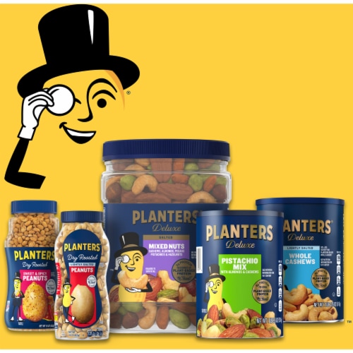 Planters® Dry Roasted Peanuts Perspective: top