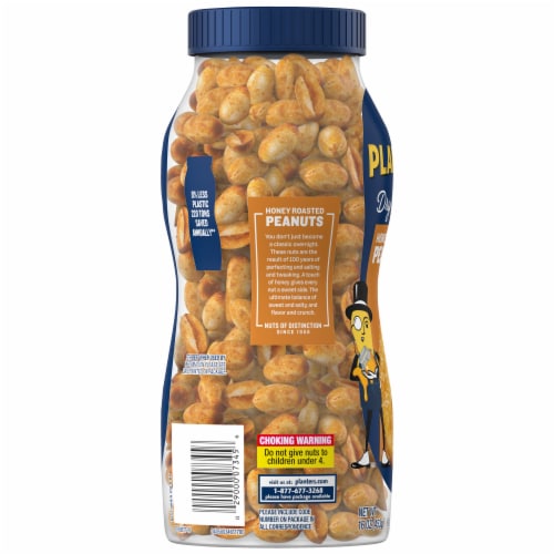PLANTERS Dry Honey Roasted Peanuts Perspective: top