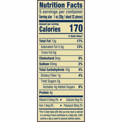 Planters® Cinnamon & Brown Sugar Cashews Perspective: top