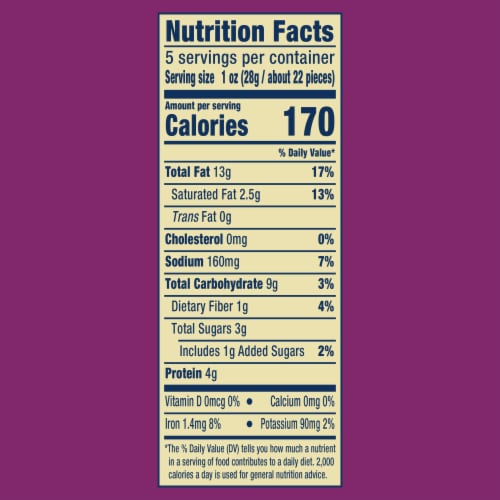 Planters® Rosemary & Sea Salt Cashews Perspective: top