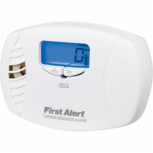 First Alert™ Electrochemical 1039746 Carbon Monoxide Alarm Perspective: top