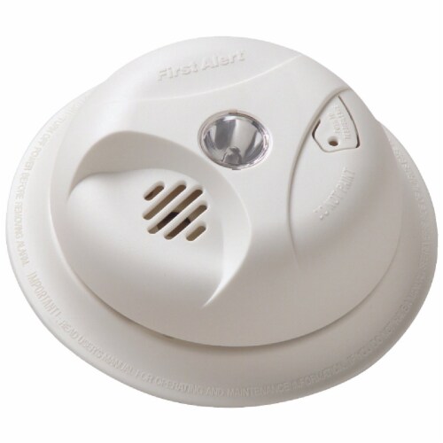 First Alert Detect Smoke Hallway - White Perspective: top