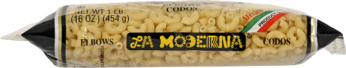 La Moderna Elbows Codos Macaroni Product Perspective: top