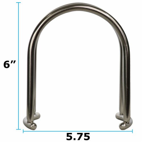 Blue Donuts Napkin Holder Satin Nickel Perspective: top