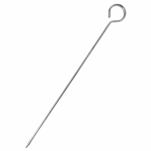 8 inch BBQ Skewers Set of 24, Used for Barbecuing MeatStainless Steel, Barbeque Accessories Perspective: top