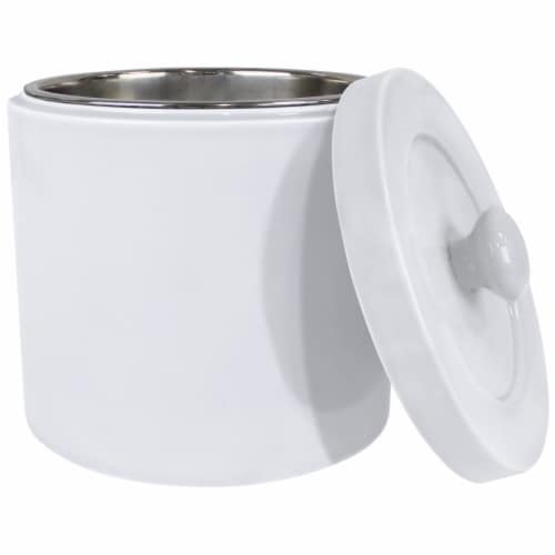 Blue Donuts Ceramic Bacon Grease Container with Removable Strainer 32 Oz  Oil Holder - White, 1 Unit - Kroger