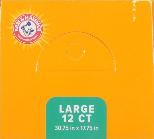 Arm & Hammer™ Large Drawstring Litter Pan Liners Perspective: top
