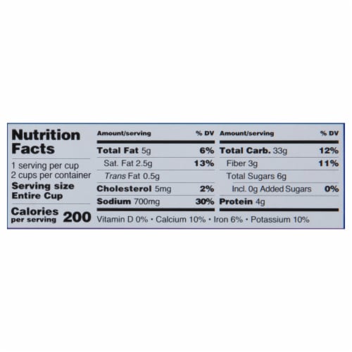 Idahoan® Triple Cheese Shreds Cups Perspective: top