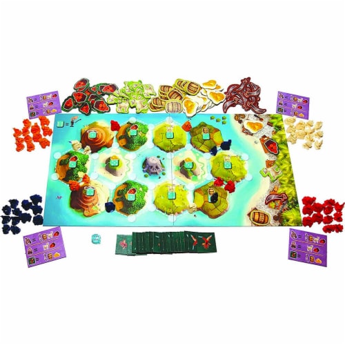 Mayfair Games Catan Junior Board Game Perspective: top