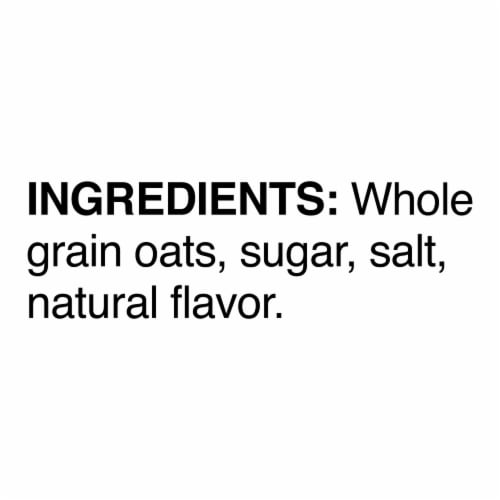 Quaker Maple & Brown Sugar Instant Oatmeal Perspective: top