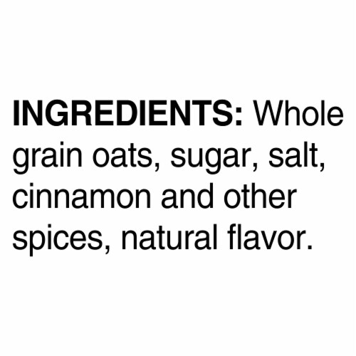 Quaker® Cinnamon & Spice Instant Oatmeal Perspective: top