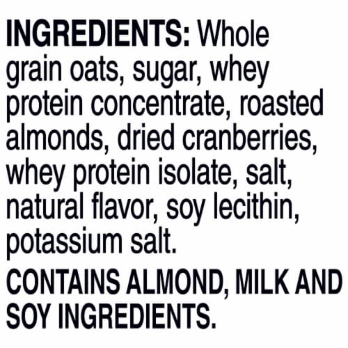 Quaker® Cranberry Almond Protein Instant Oatmeal Perspective: top