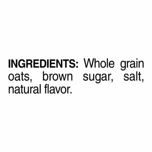 Quaker Gluten Free Maple & Brown Sugar Instant Oatmeal Perspective: top