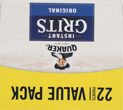 Quaker Original Instant Grits Perspective: top
