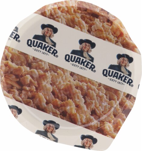 Quaker® Apples & Cranberries Instant Oatmeal Cup Perspective: top