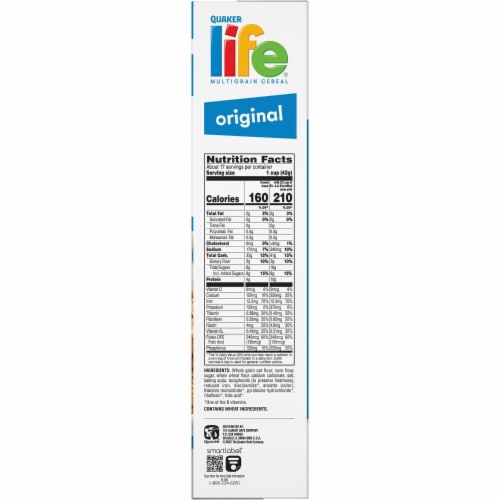 Quaker® Original Life® Giant Size Cereal Perspective: top