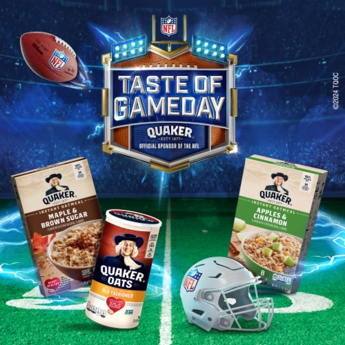 Quaker® Fruit & Cream Instant Oatmeal Variety Pack Perspective: top
