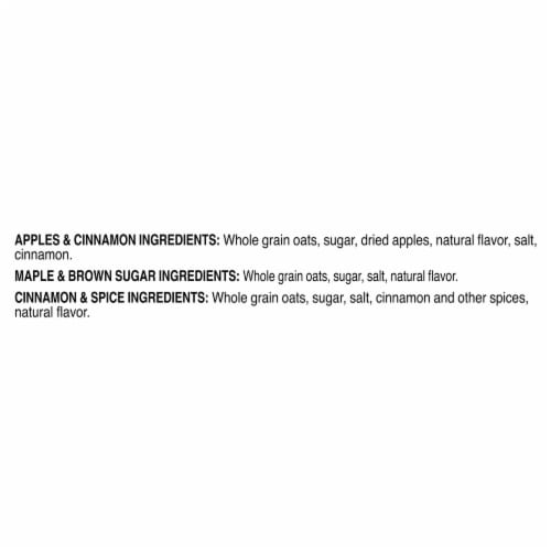 Quaker® Instant Oatmeal Variety Pack Perspective: top