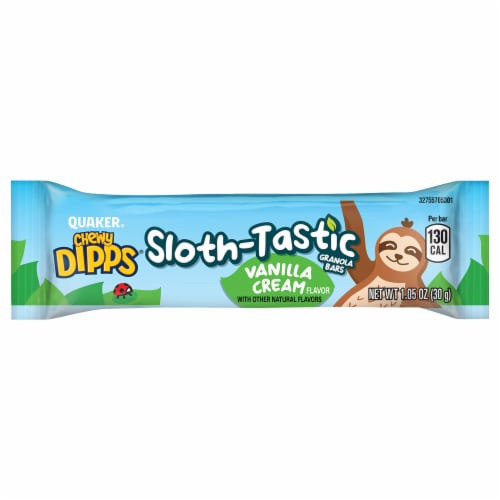 Quaker Chewy® Dipps Vanilla Cream Granola Bars Perspective: top