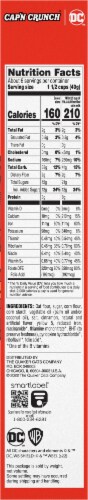 Cap'n Crunch's® DC Cinnamon Bolts Cereal Perspective: top