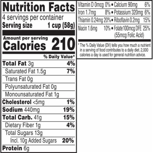 Pearl Milling Company Pancake Cups Blueberry Perspective: top