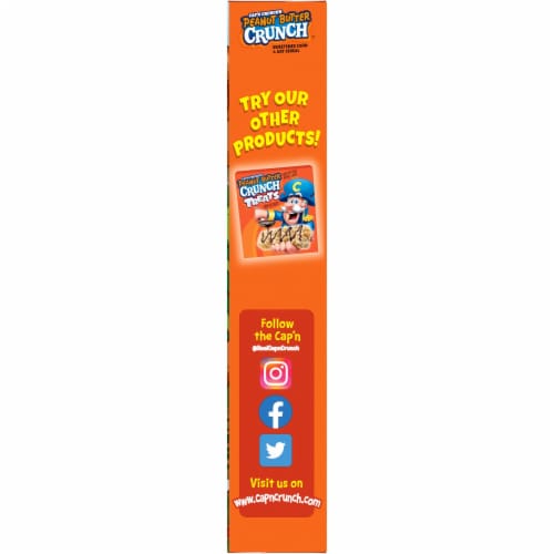 Cap'n Crunch's Peanut Butter Crunch® Cereal Perspective: top