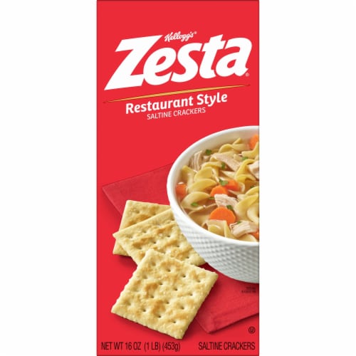 Zesta® Original Saltine Crackers Perspective: top