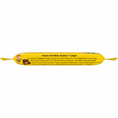 Keebler® Original Fudge Sticks Fudge Covered Creme Wafer Cookies Perspective: top