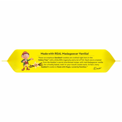 Keebler® Sandies® Pecan Shortbread Cookies Perspective: top